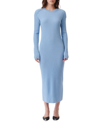 Liette cashmere dress - Light Blue