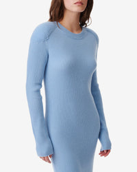 Liette cashmere dress - Light Blue
