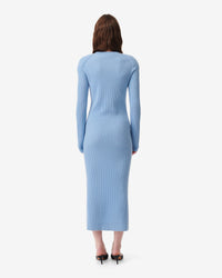 Liette cashmere dress - Light Blue