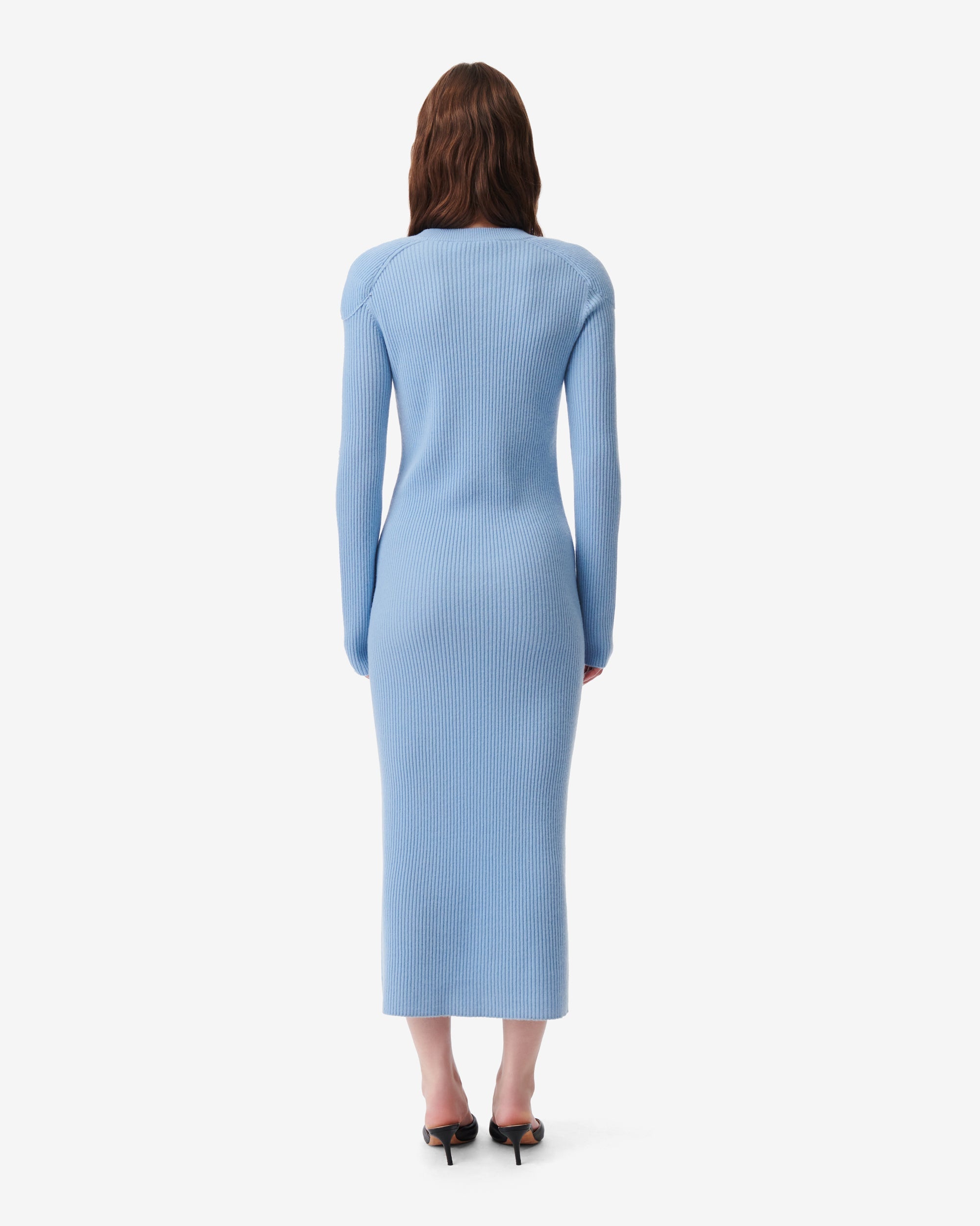 Liette cashmere dress - Light Blue