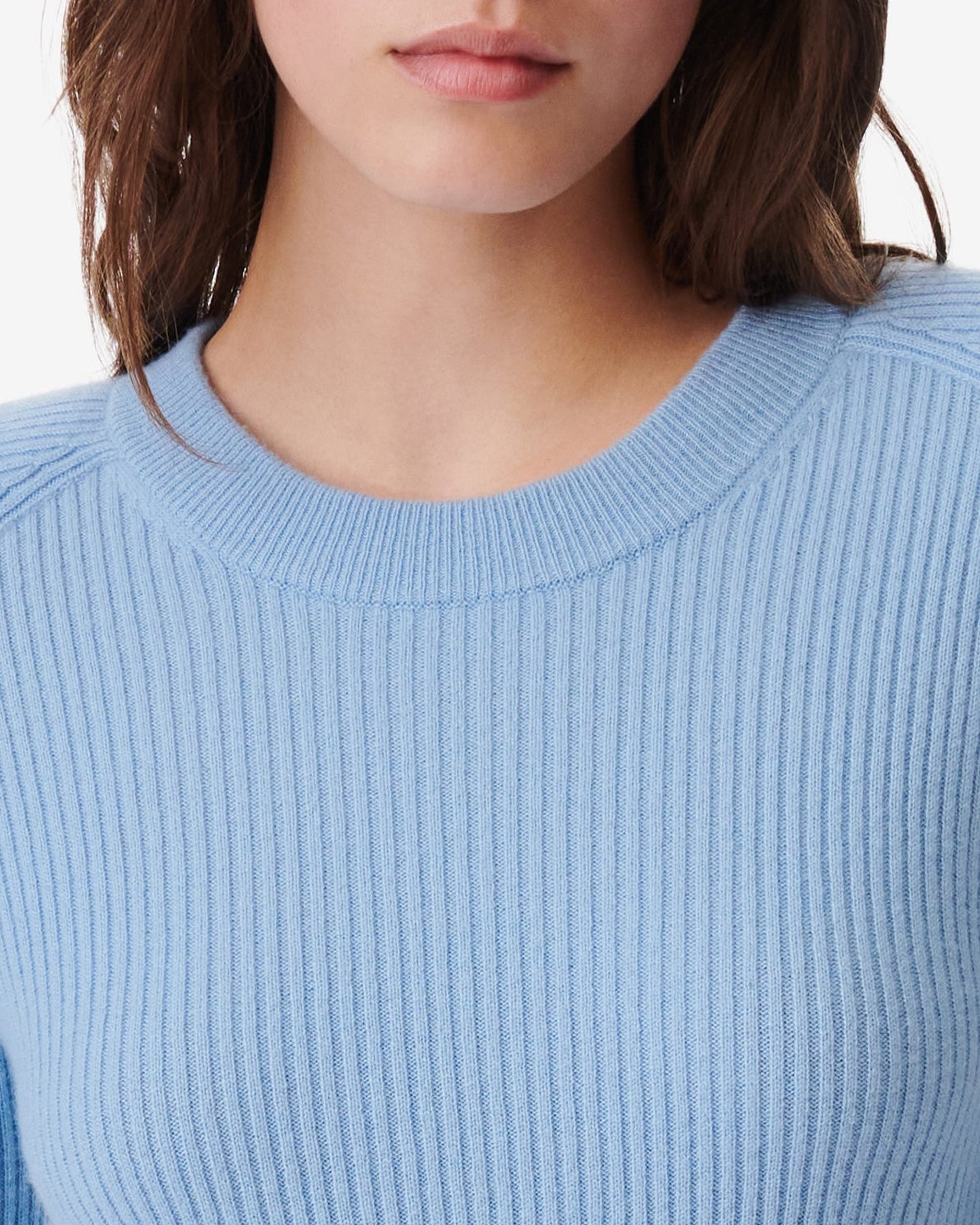 Liette cashmere dress - Light Blue