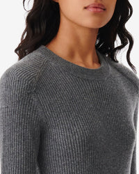 Liette cashmere dress - Anthracite