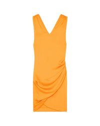 Lorenia short dress - Orange