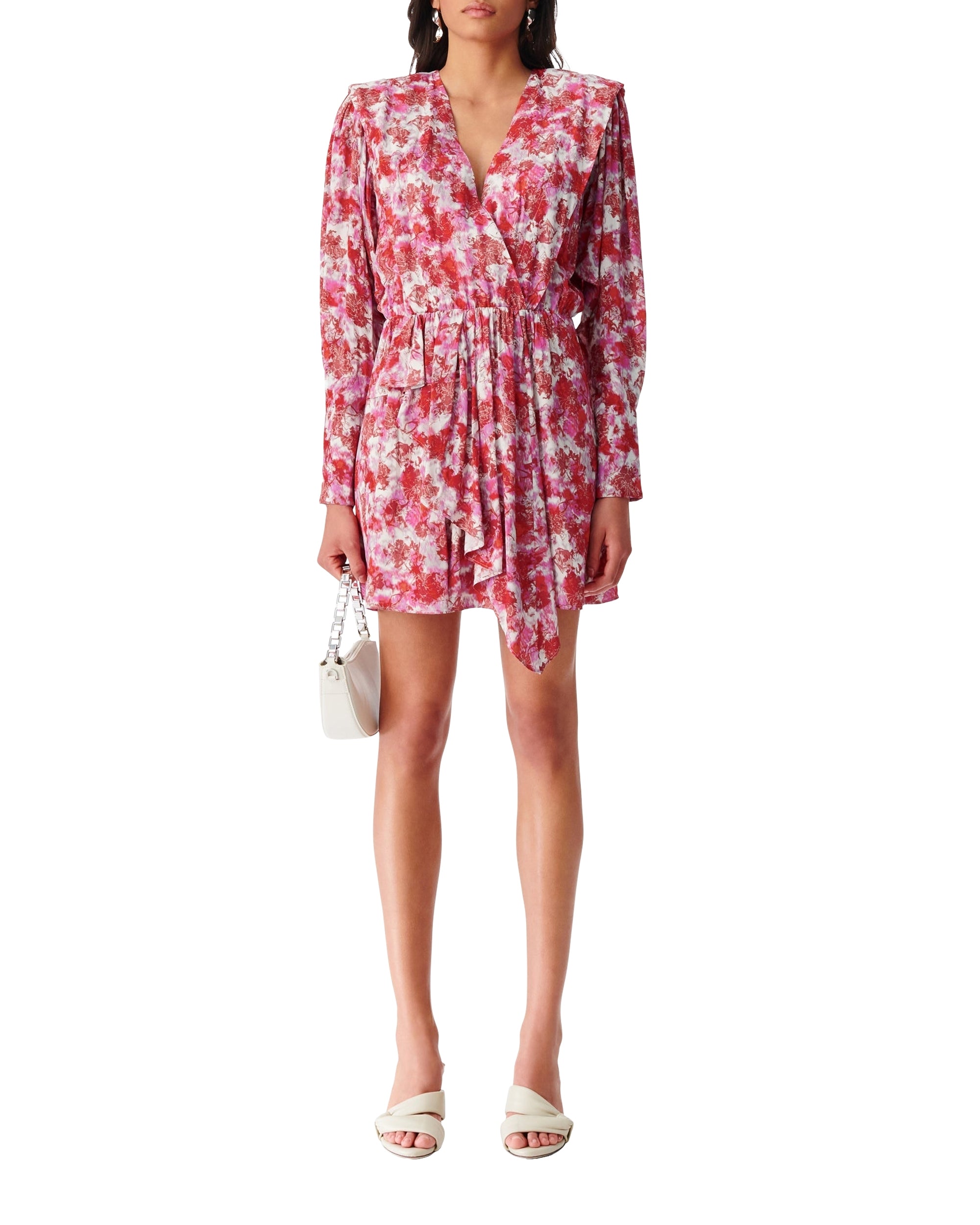 Madea short dress - Red Multico