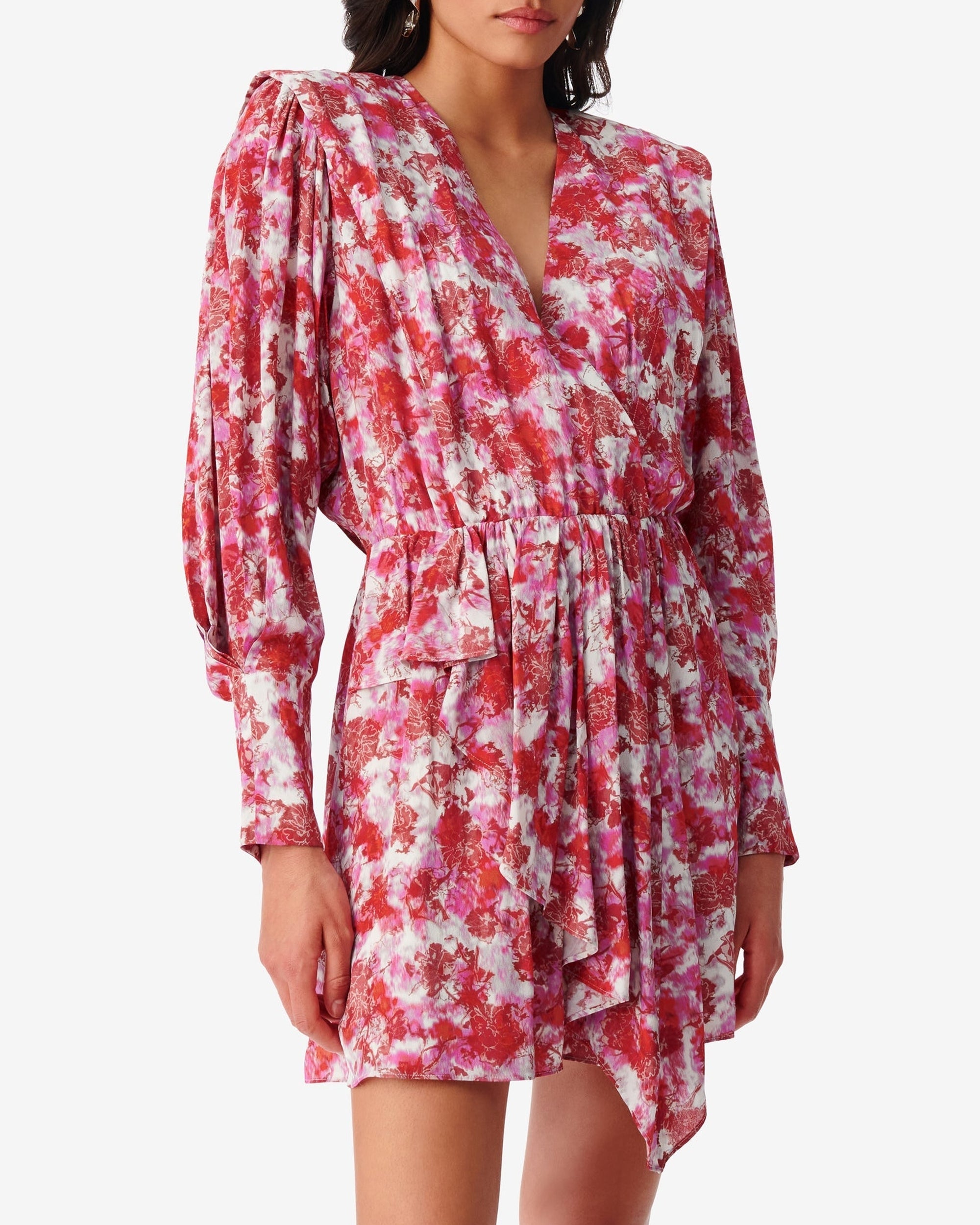 Madea short dress - Red Multico