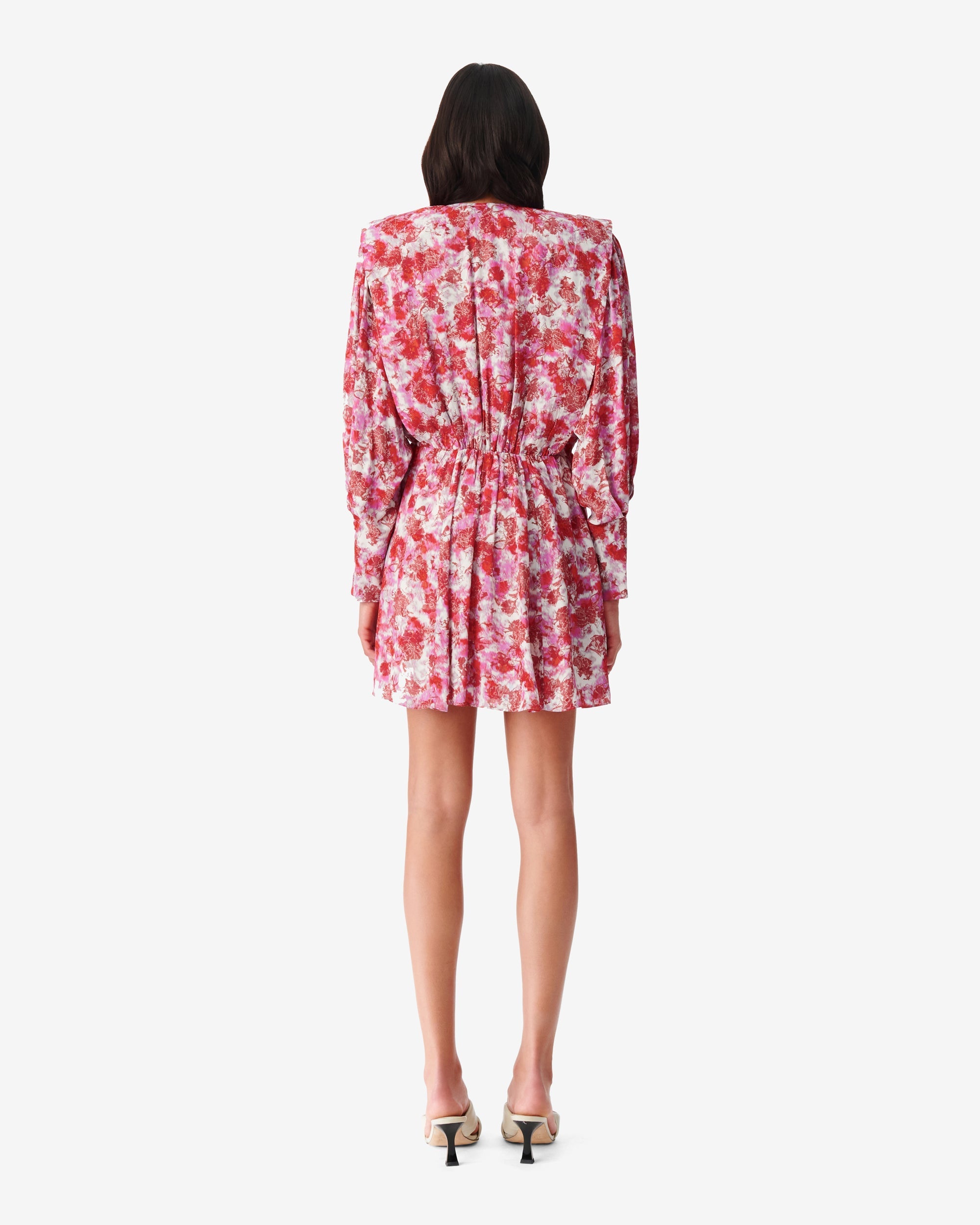 Madea short dress - Red Multico
