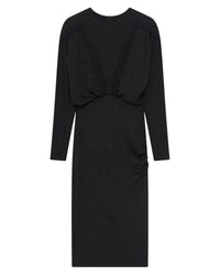 Nicoa midi dress - Black