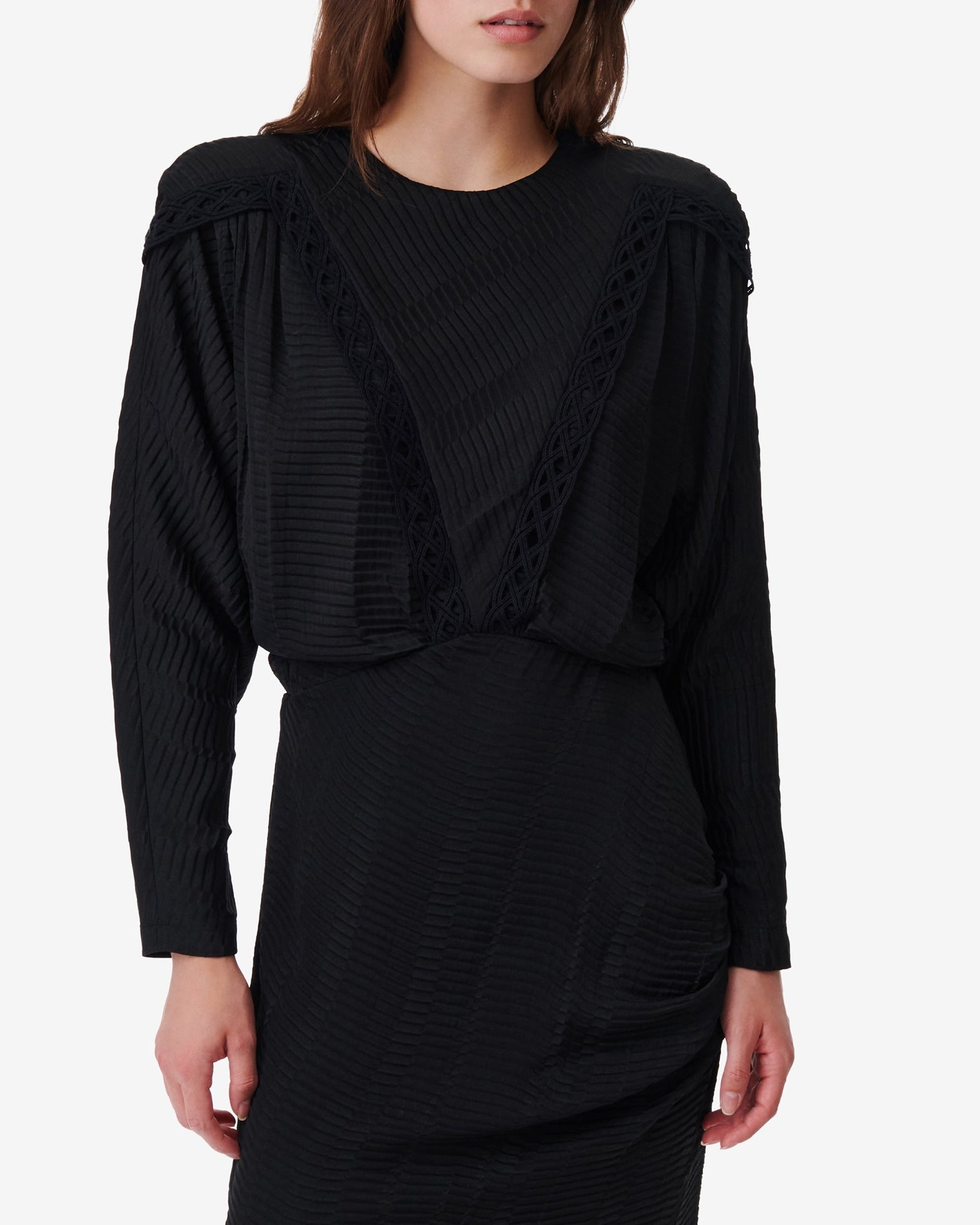 Nicoa midi dress - Black