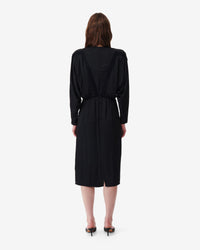Nicoa midi dress - Black