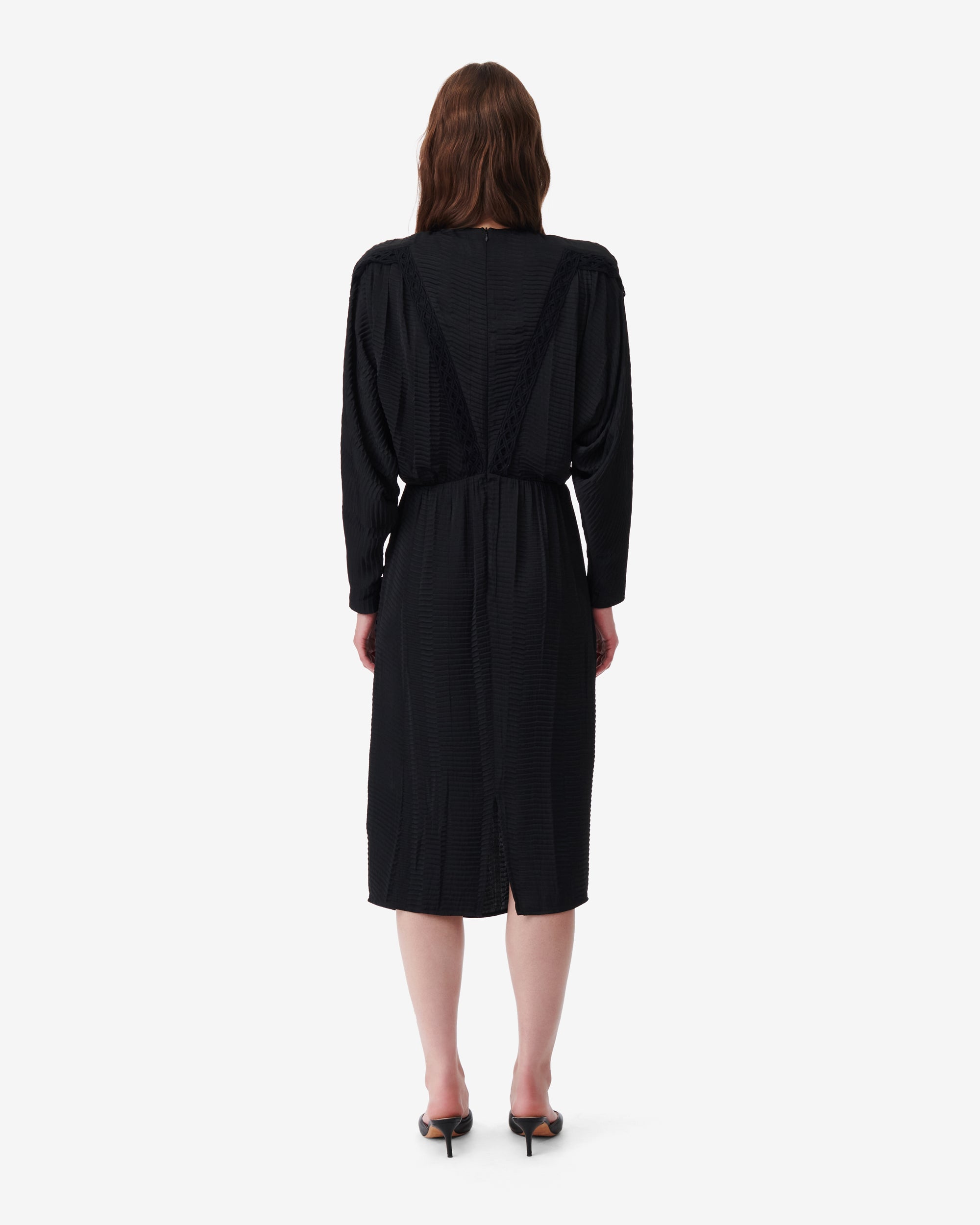 Nicoa midi dress - Black
