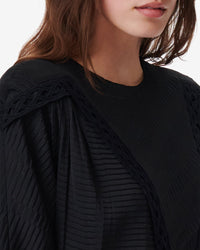 Nicoa midi dress - Black