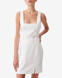 Parmida midi dress - White