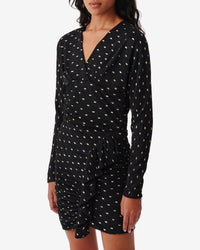 Rohana Dress - Black & Gold