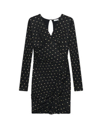 Rohana Dress - Black & Gold