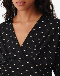 Rohana Dress - Black & Gold