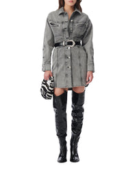 Tessae Dress - Grey Used