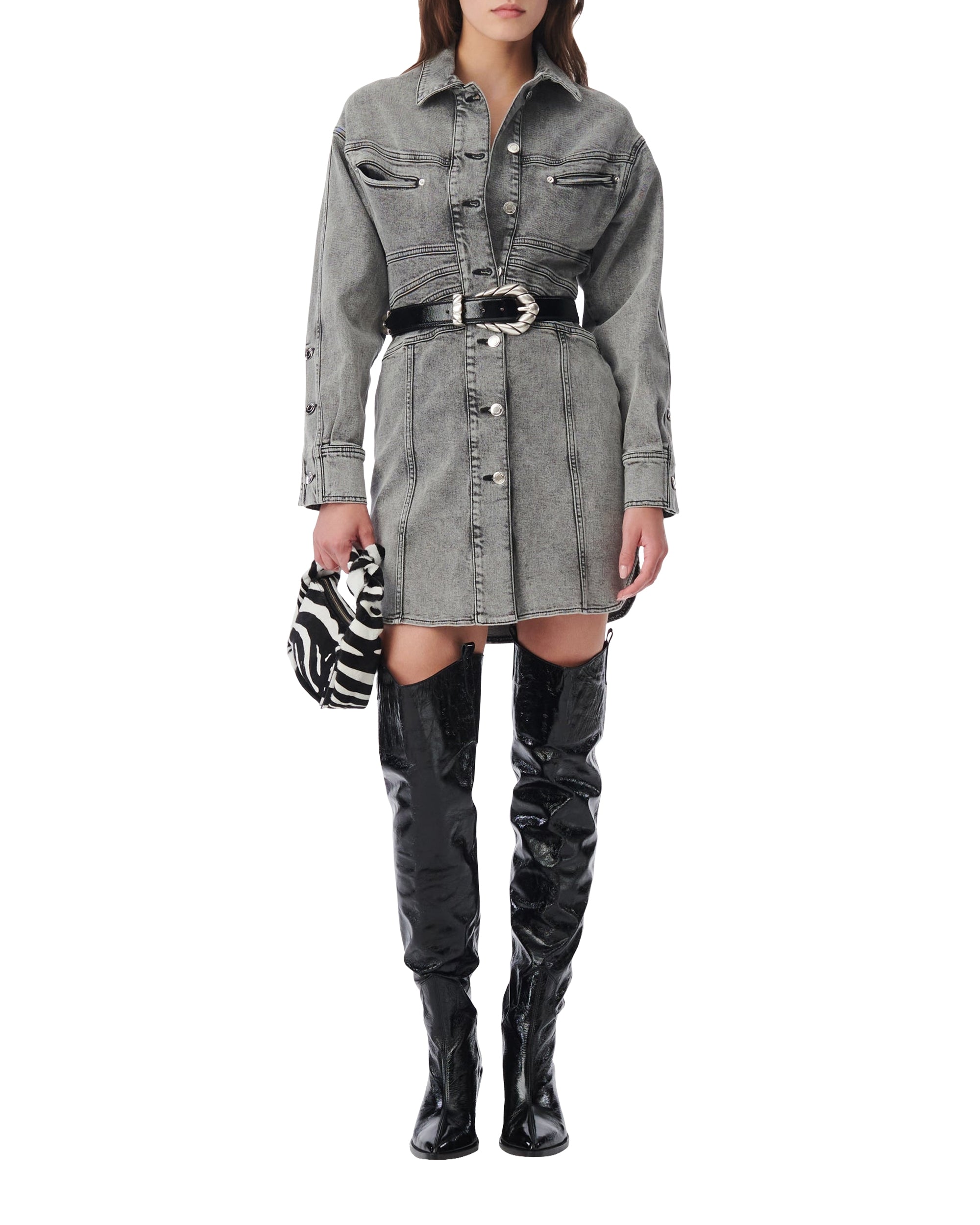 Tessae Dress - Grey Used