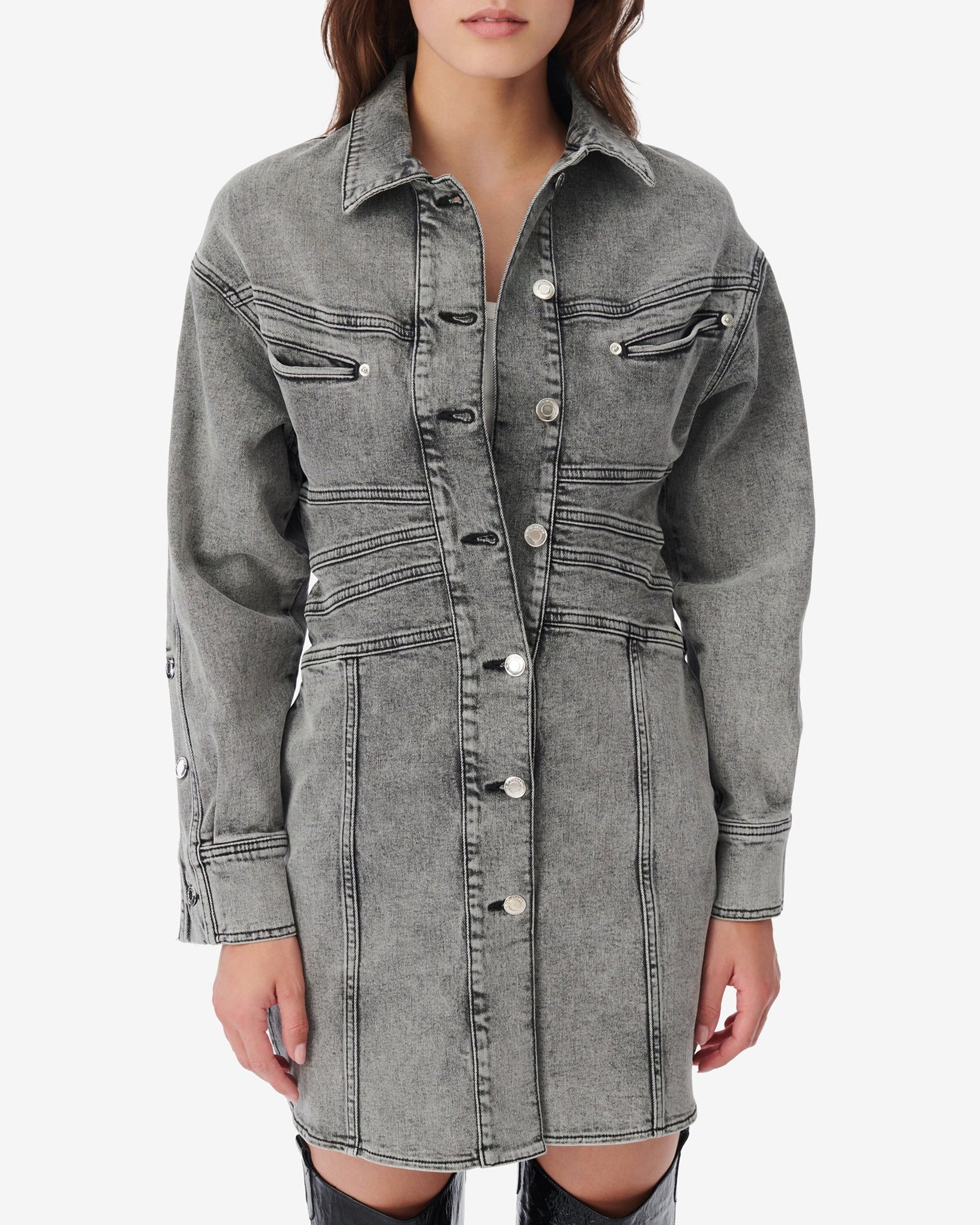 Tessae Dress - Grey Used