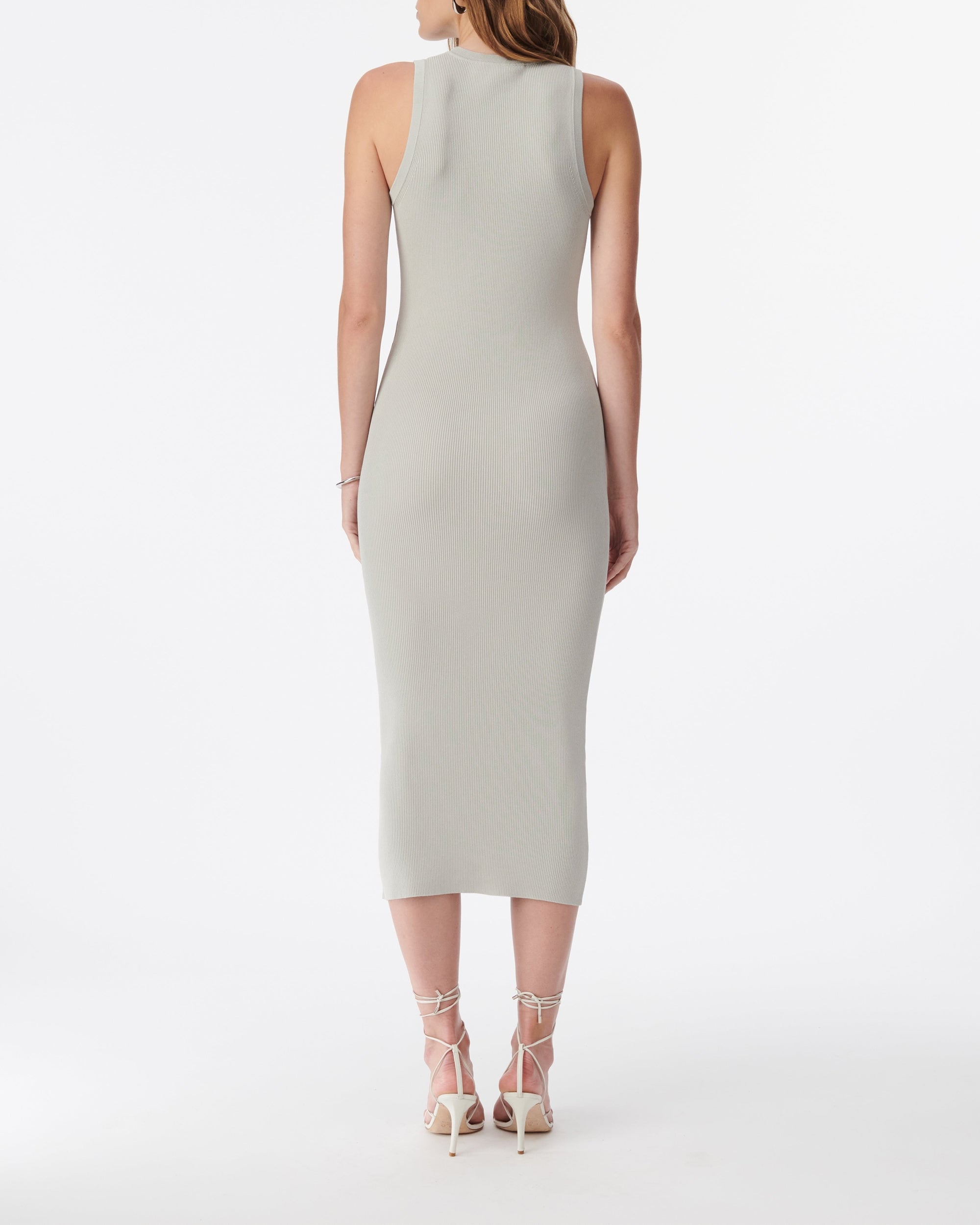 Treva sleeveless midi dress - Light Grey