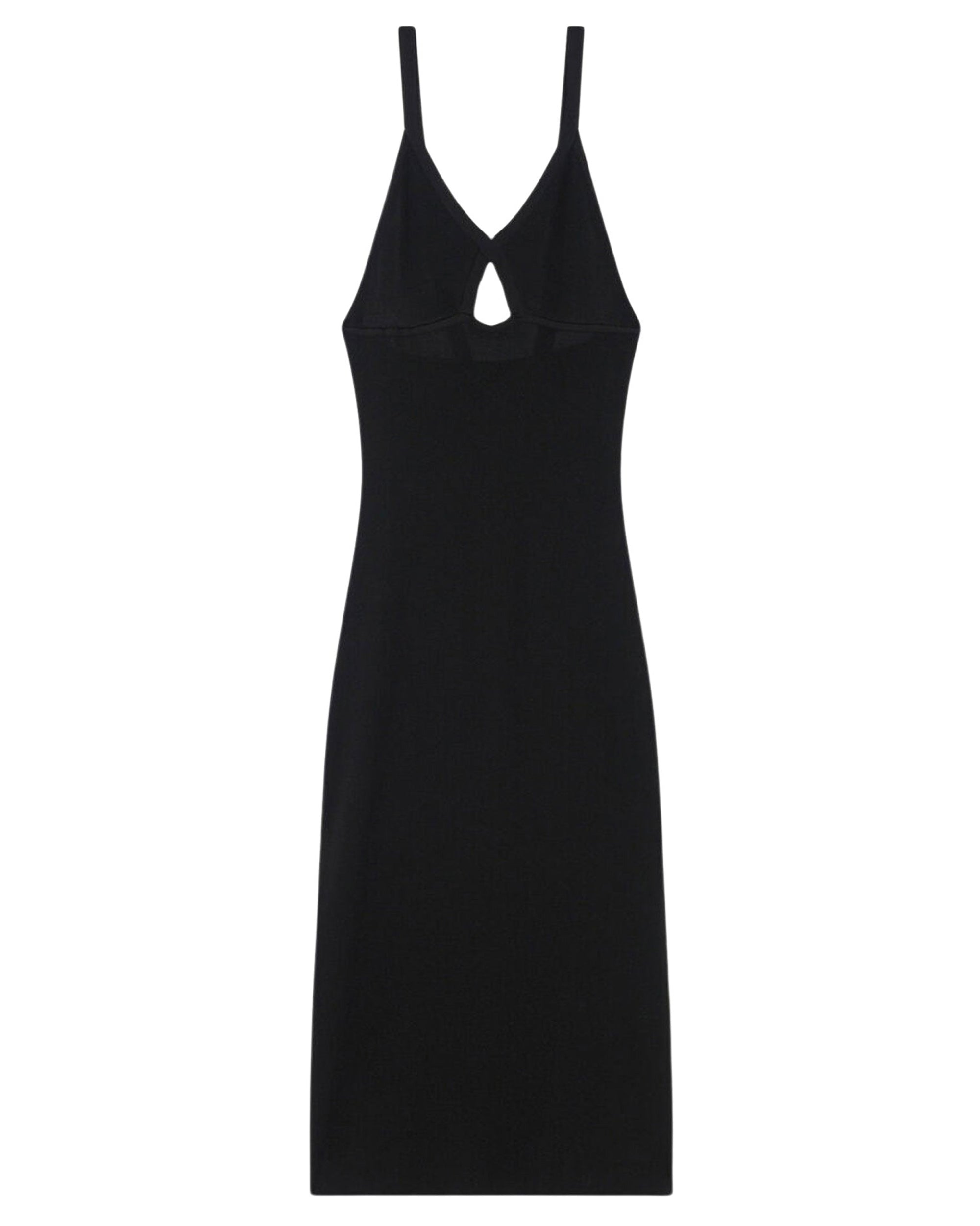 Tuwa knitted maxi dress - Black