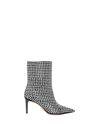 Daly Studs low leather boots - Black & Studs