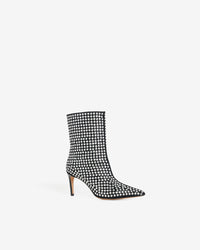 Daly Studs low leather boots - Black & Studs