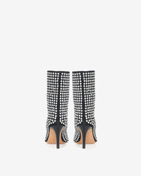 Daly Studs low leather boots - Black & Studs