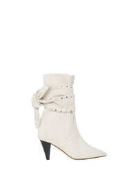 Nori 75 boots - Denim Off White