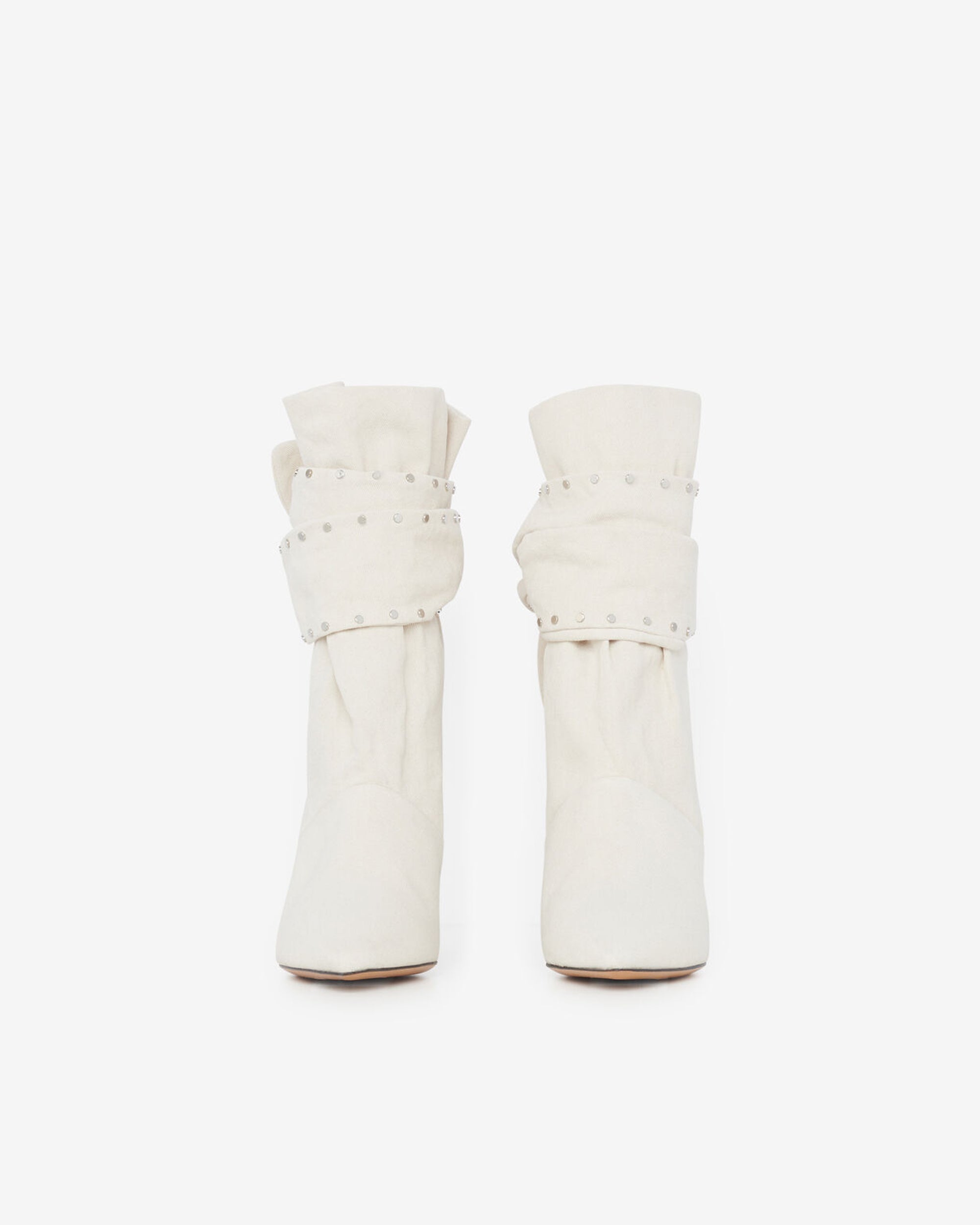 Nori 75 boots - Denim Off White