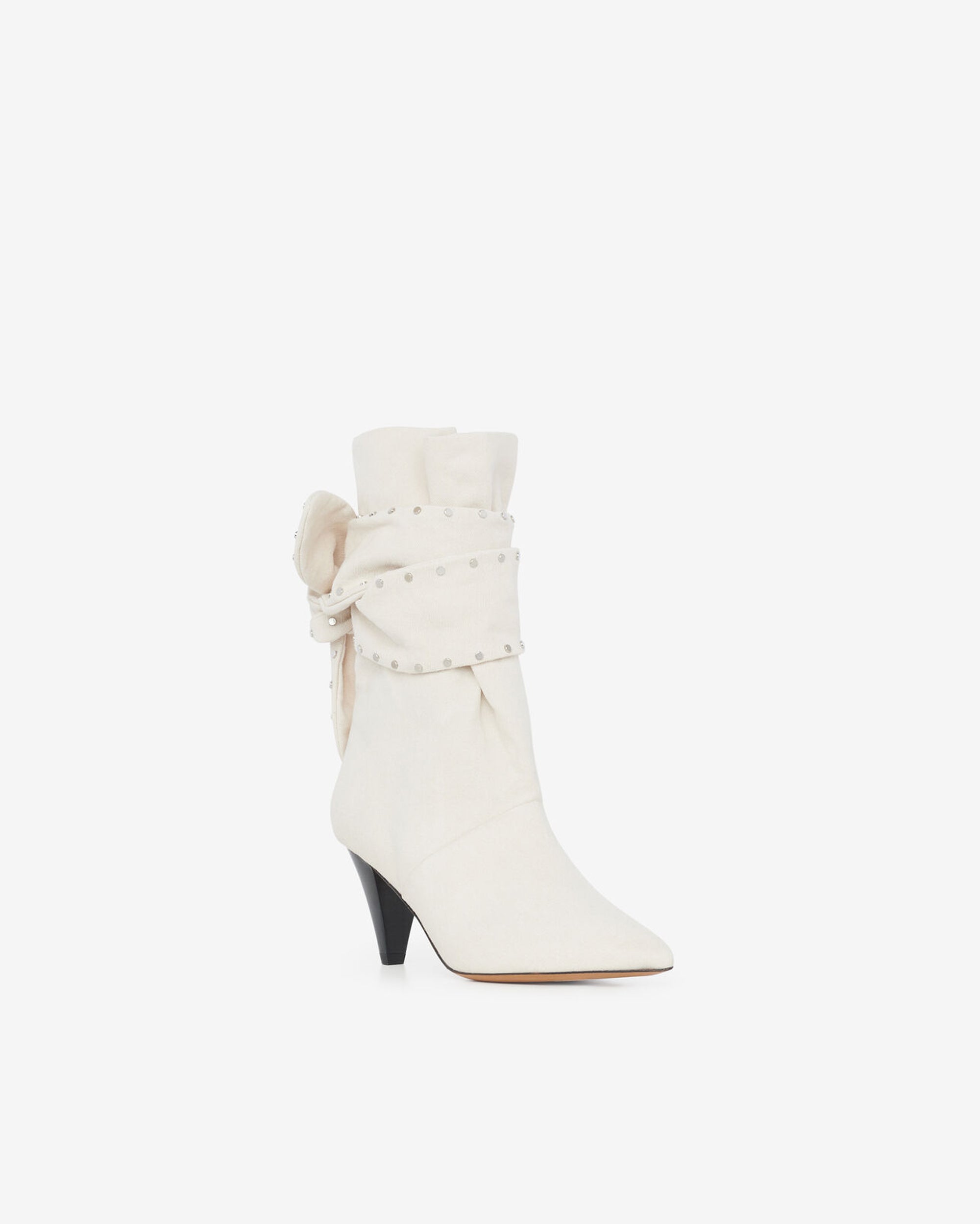 Nori 75 boots - Denim Off White