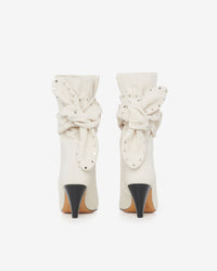 Nori 75 boots - Denim Off White