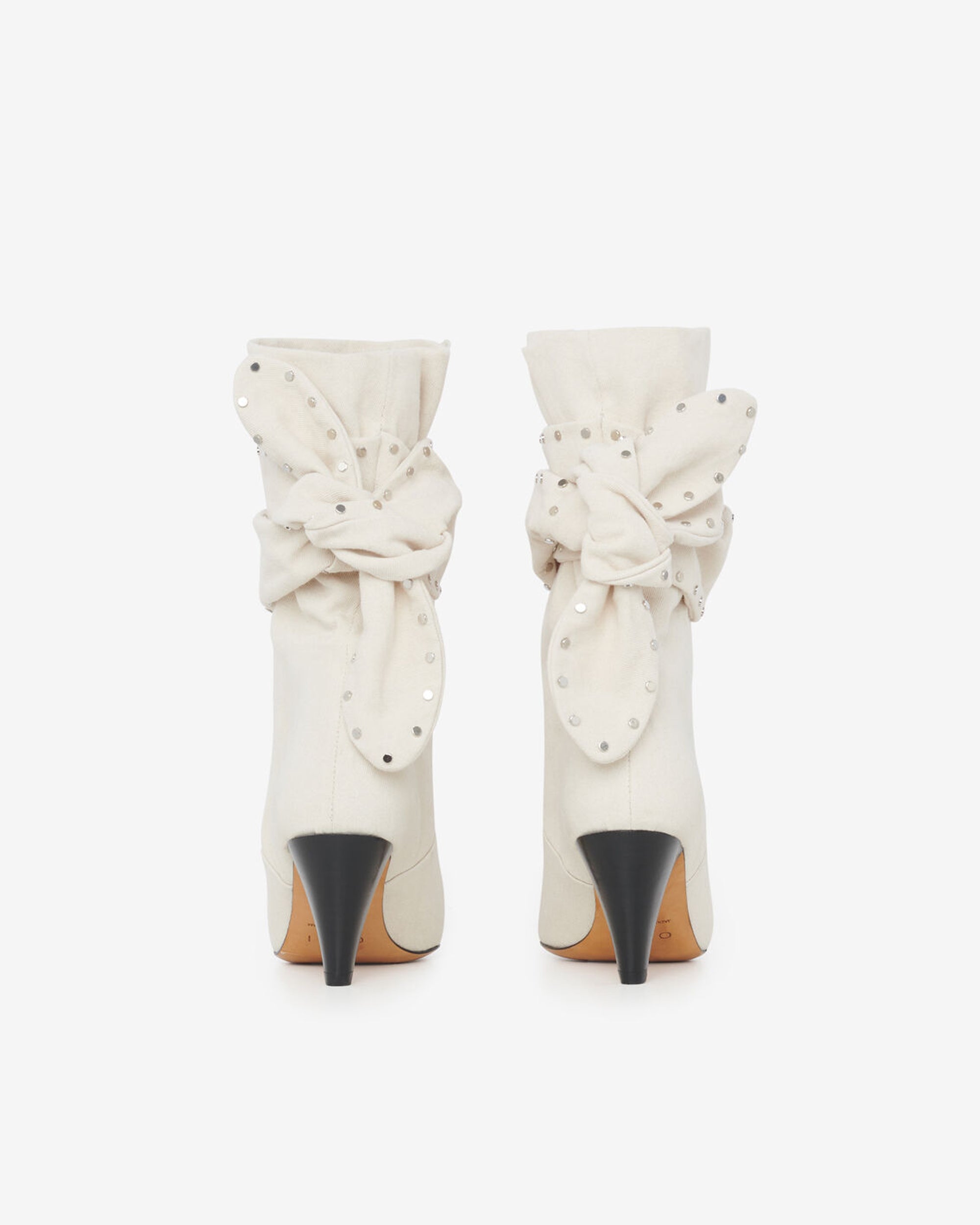 Nori 75 boots - Denim Off White