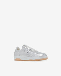 Alex Silver leather trainers - Silver