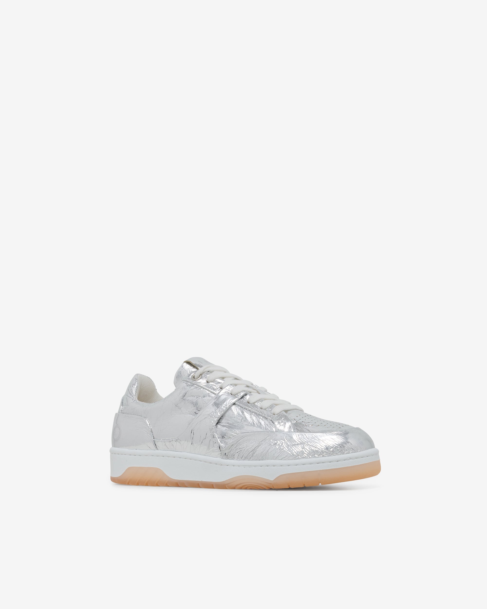 Alex Silver leather trainers - Silver