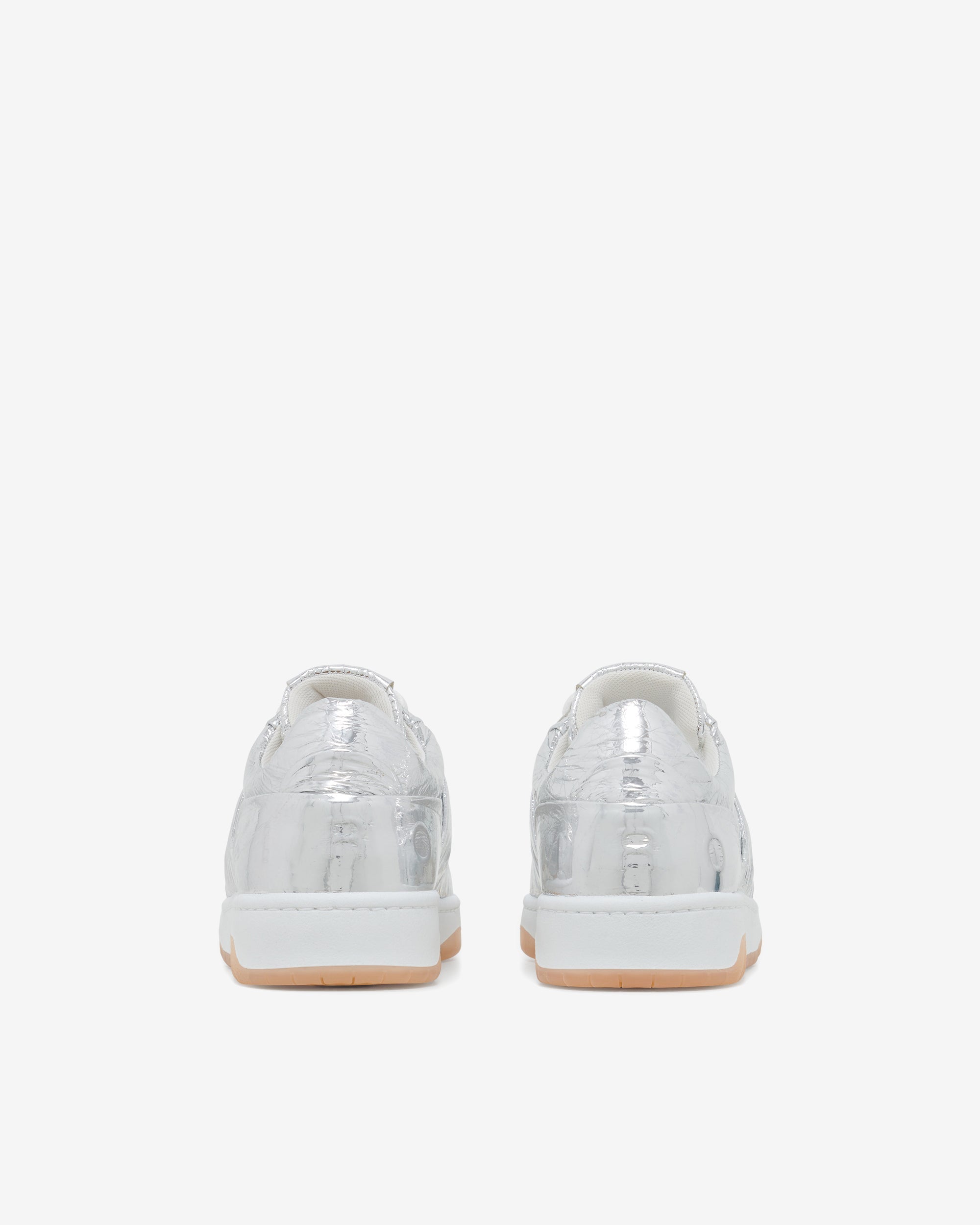 Alex Silver leather trainers - Silver