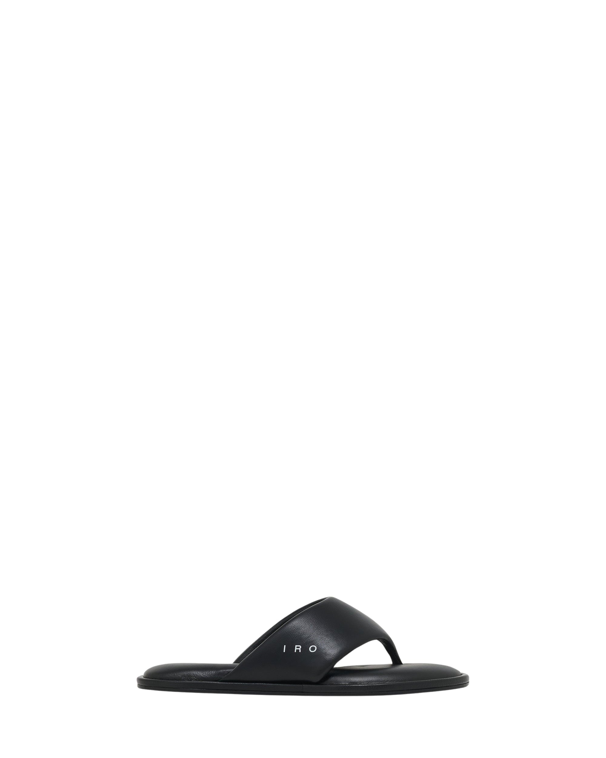Frutti sandals in leather - Black