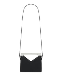 Baby Triangle leather pouch - Black