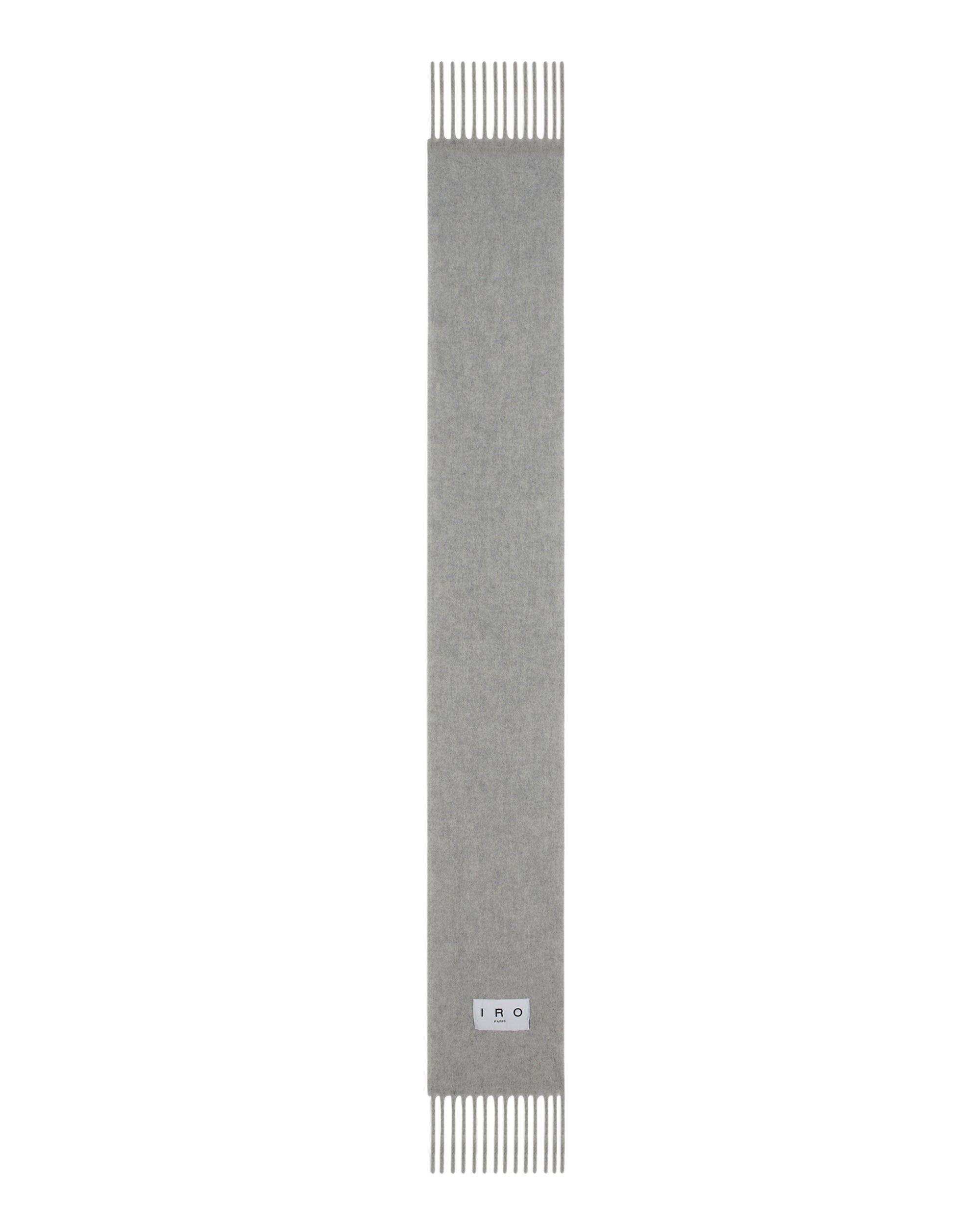 Authie alpaca scarf - Light Grey