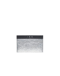 Cardi Foil leather card case - Silver