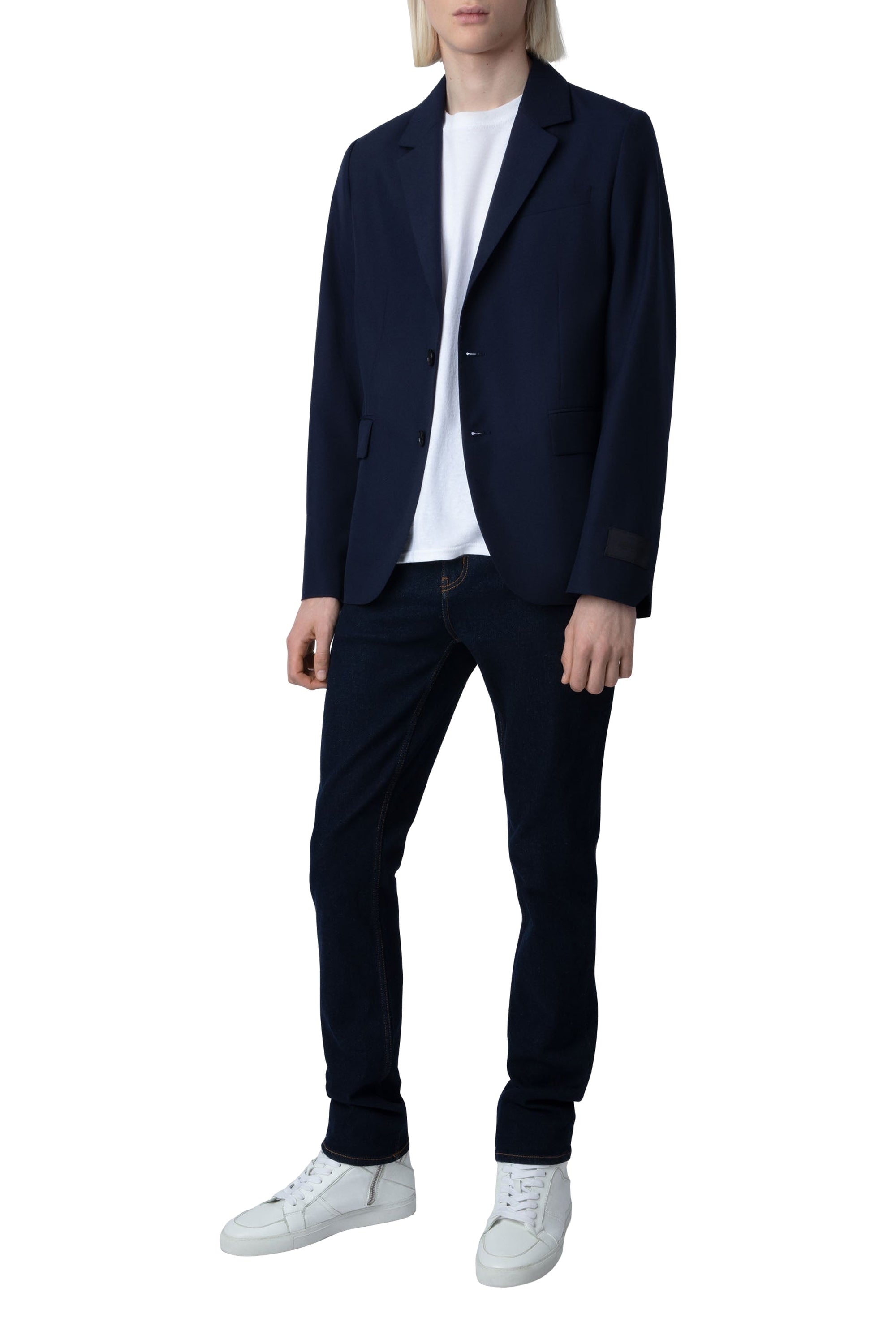 Blazer Viks en laine mélangée - Encre