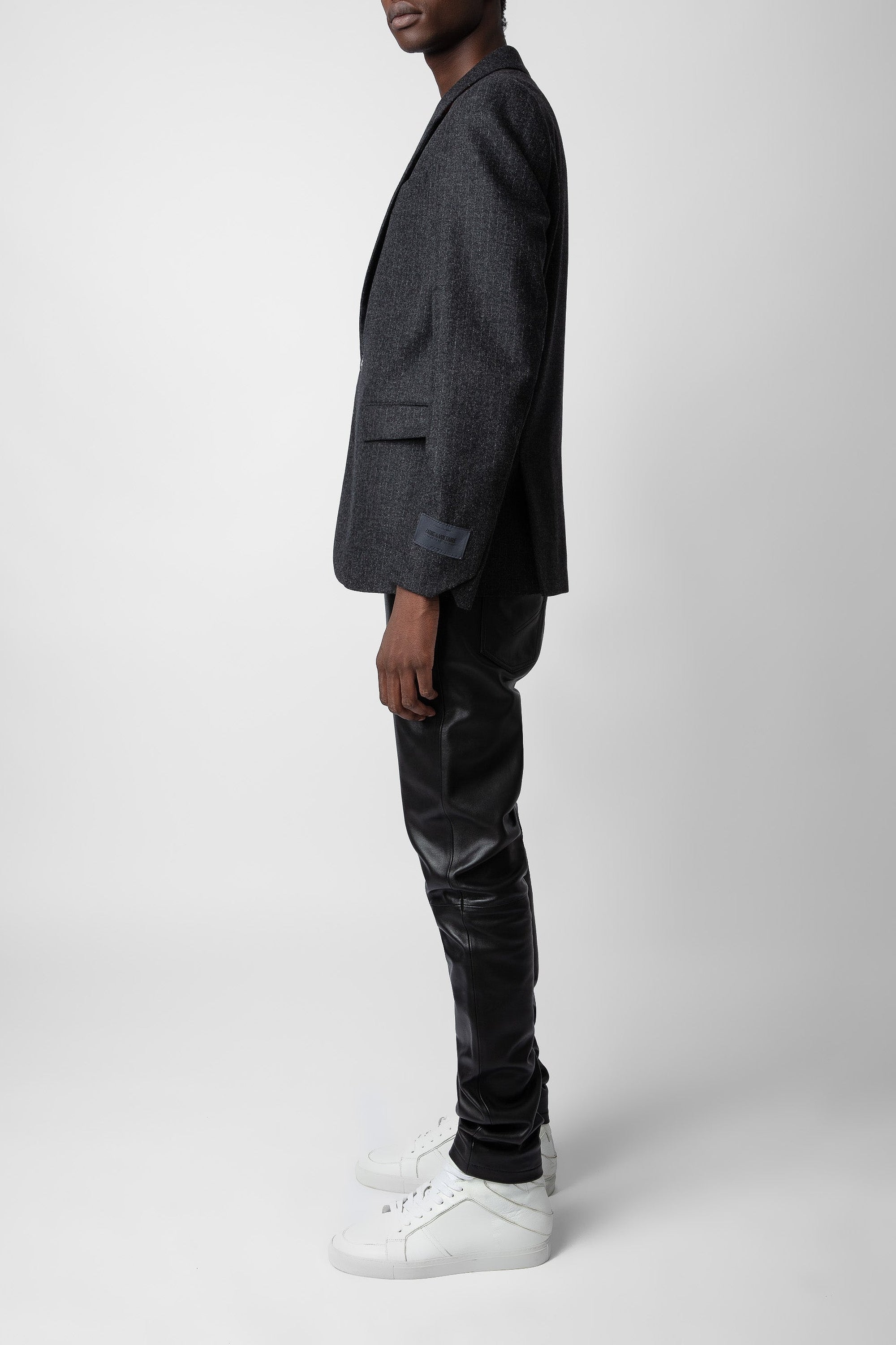 Blazer Viks en laine - Anthracite