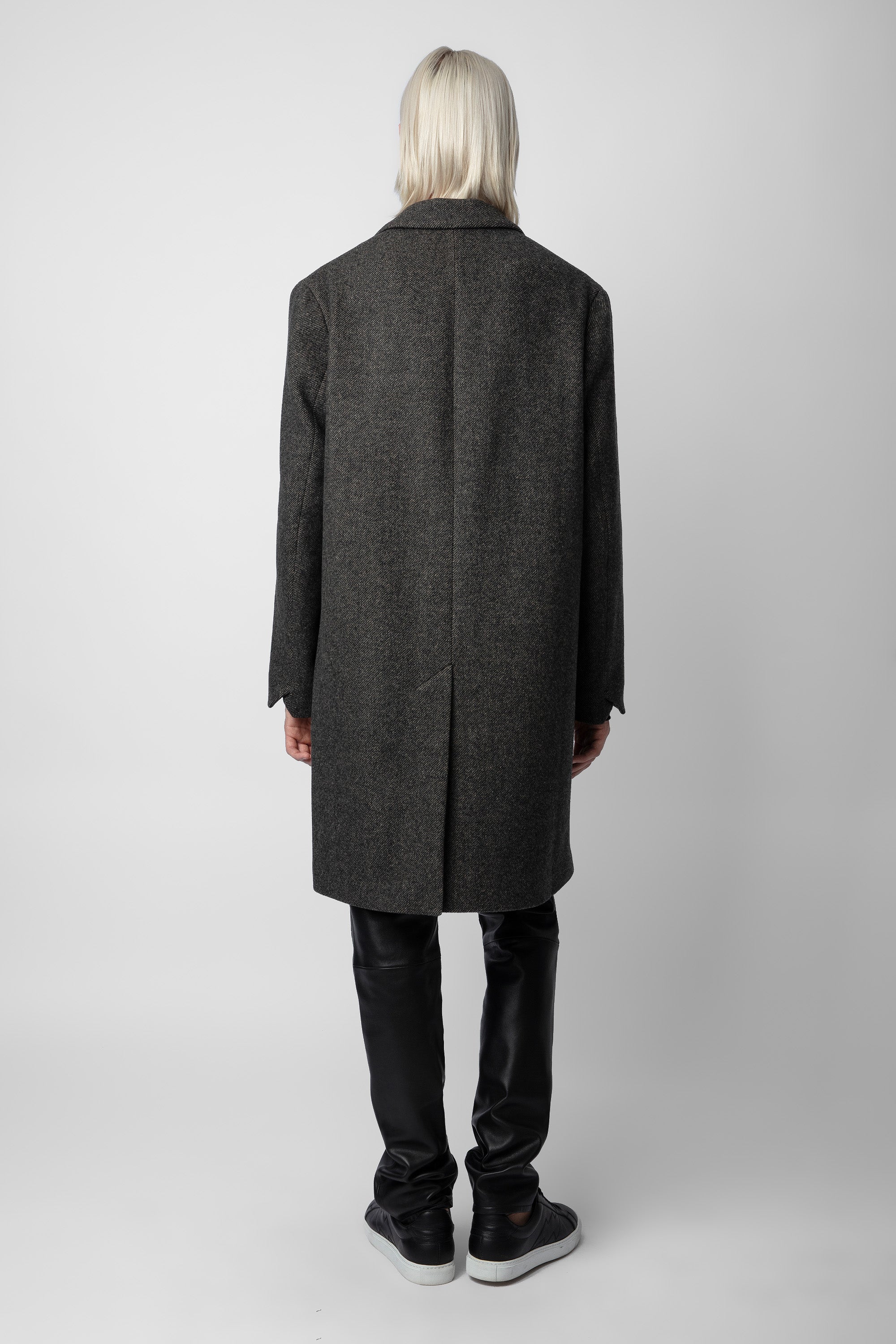Manteau Mark en laine - Anthracite
