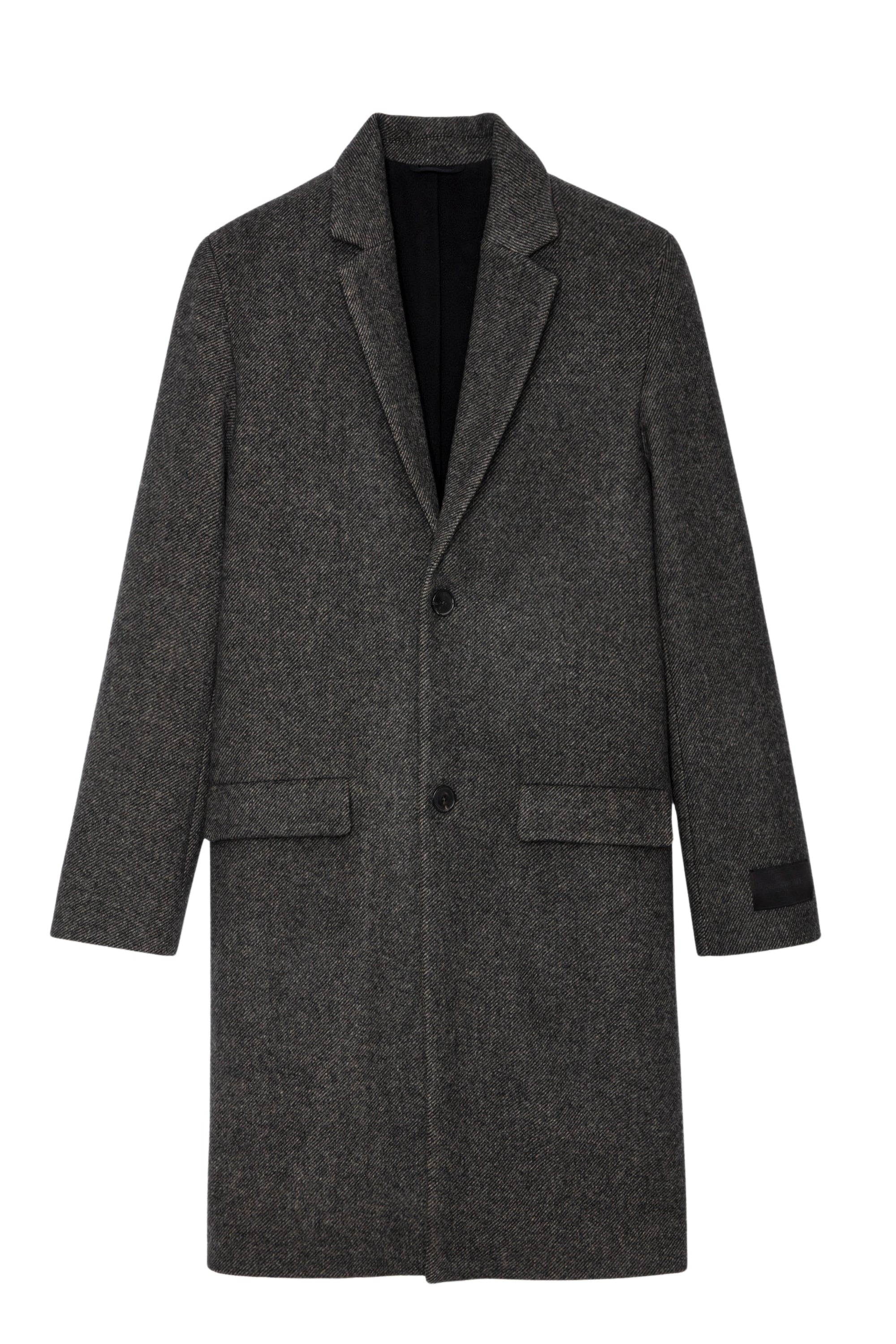 Manteau Mark en laine - Anthracite