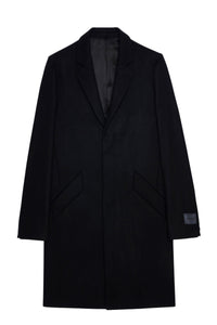 Manteau Marlyh en laine - Noir