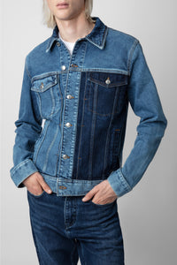 Blouson Base Denim - Stone