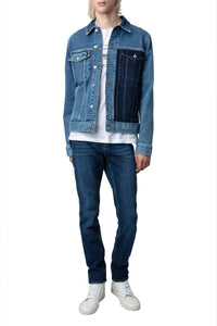 Blouson Base Denim - Stone