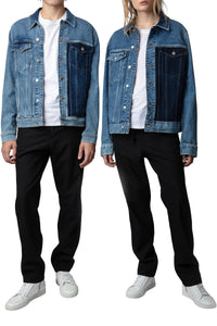 Blouson Base Denim - Stone