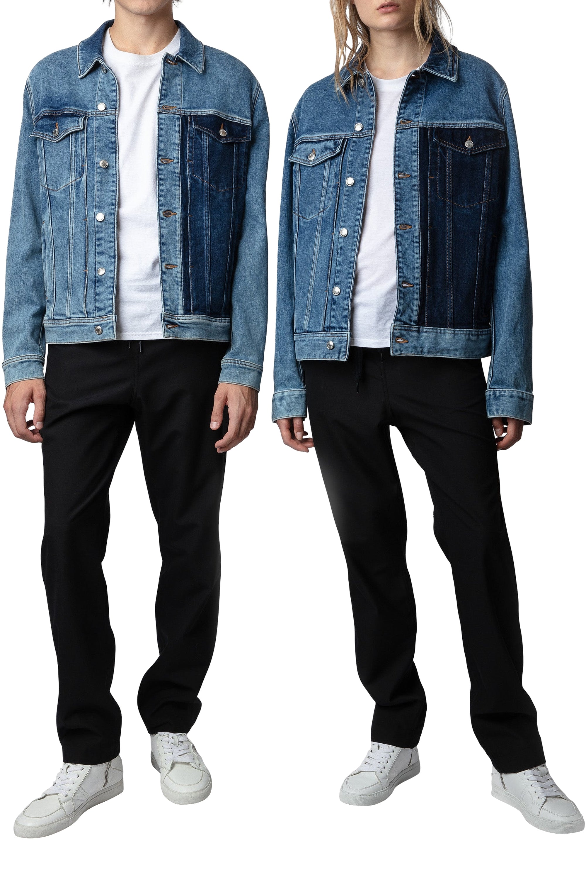 Blouson Base Denim - Stone