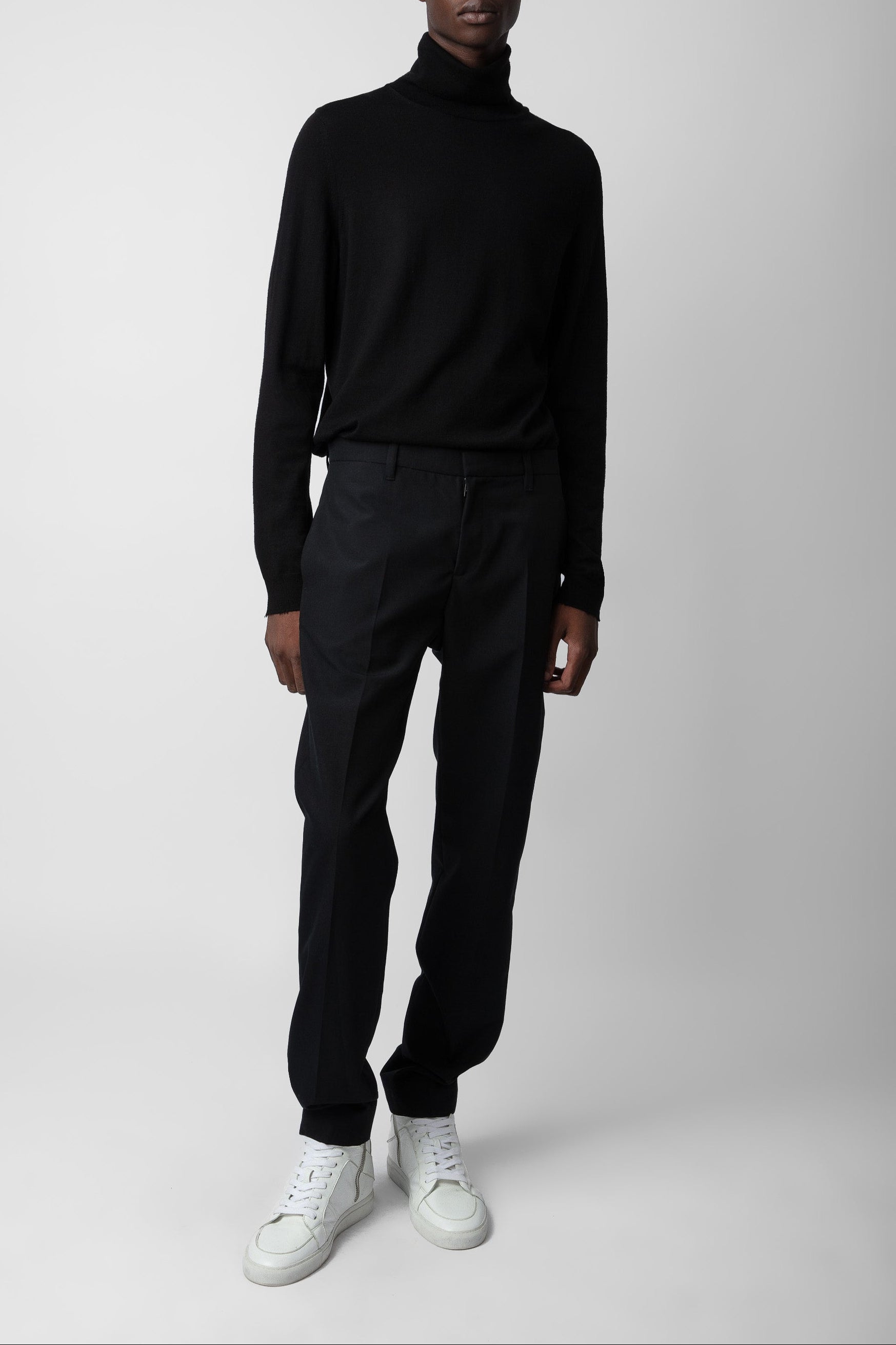 Pantalon Paris en laine - Noir