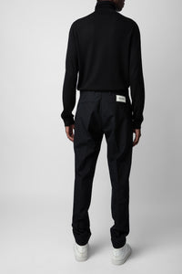 Pantalon Paris en laine - Noir